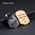 Personalized Stainless Steel Keychain